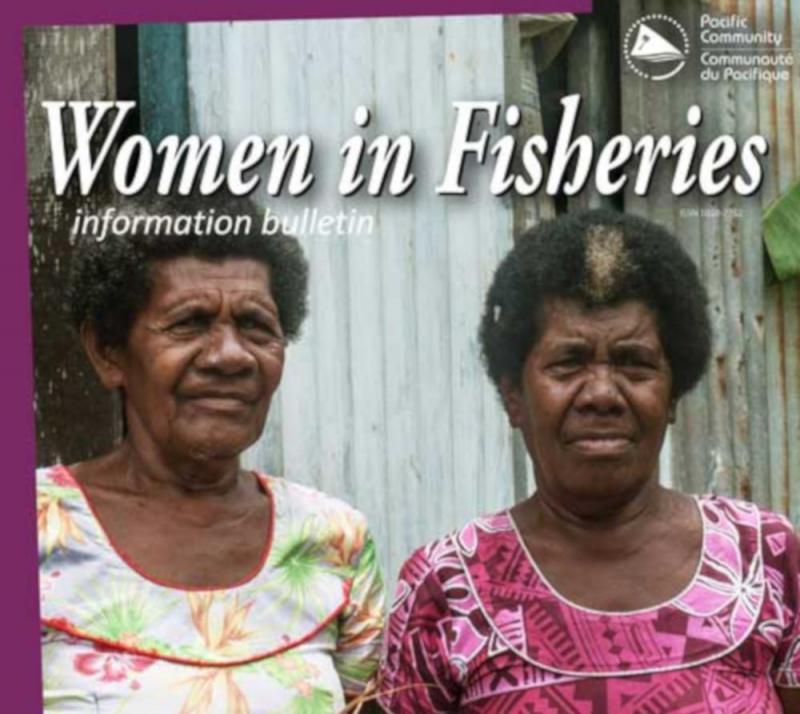 spc pacific community women in fisheries information bulletin 